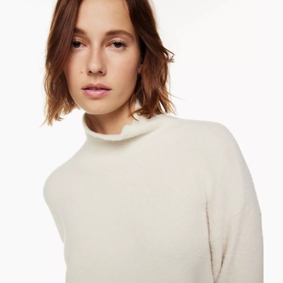 Wilfrid Free Hush Knit Turtleneck - silver birch - size S - Picture 3 of 6